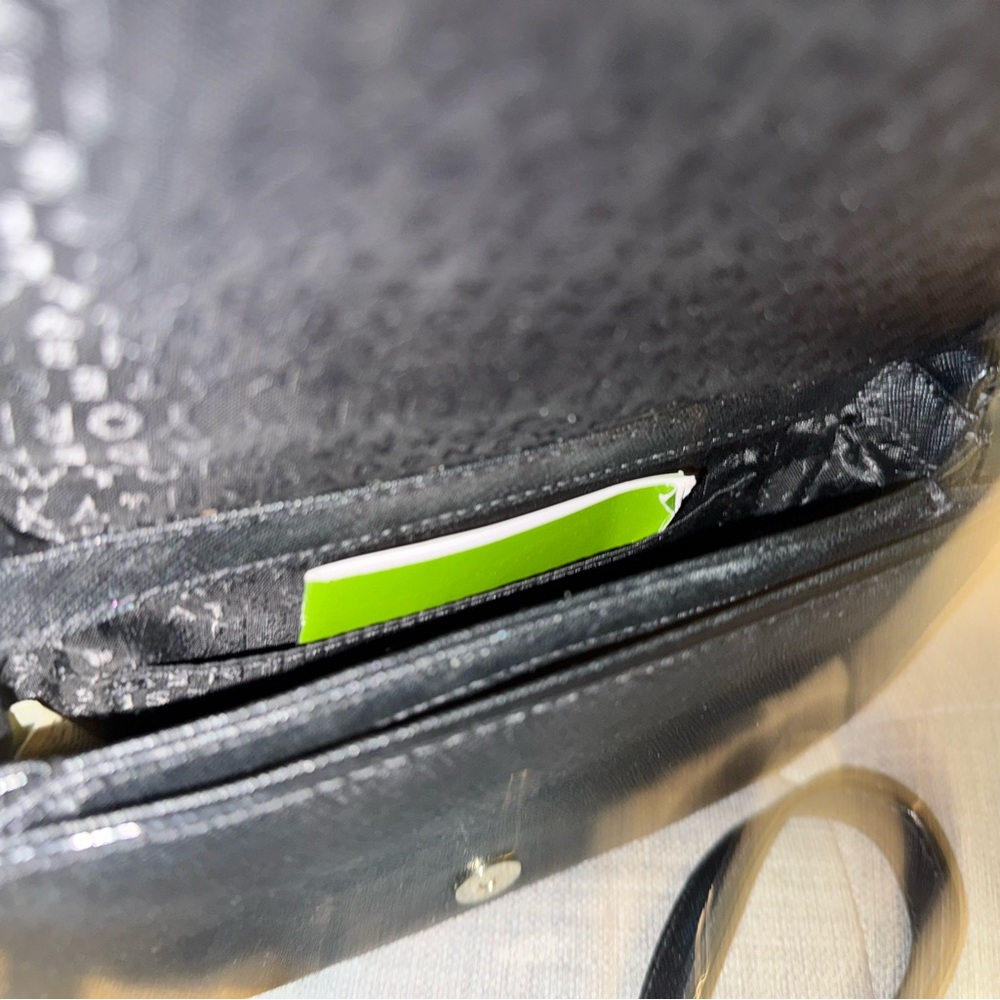 kate spade Black Crossbody Saddle Bag with Gold Hardware - Picture 2 of 6